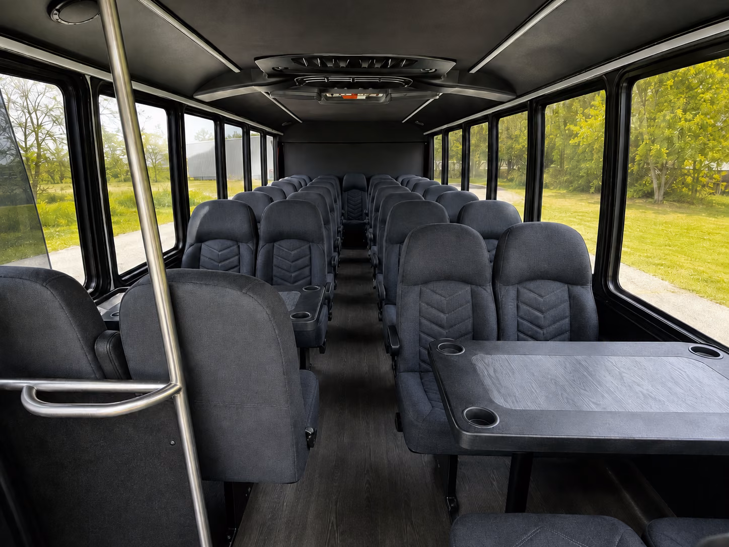 austin school event transportation onboard seating
