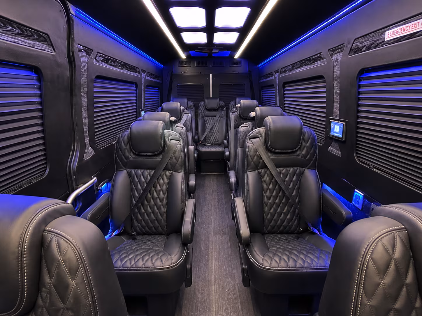 austin sprinter van with driver interior