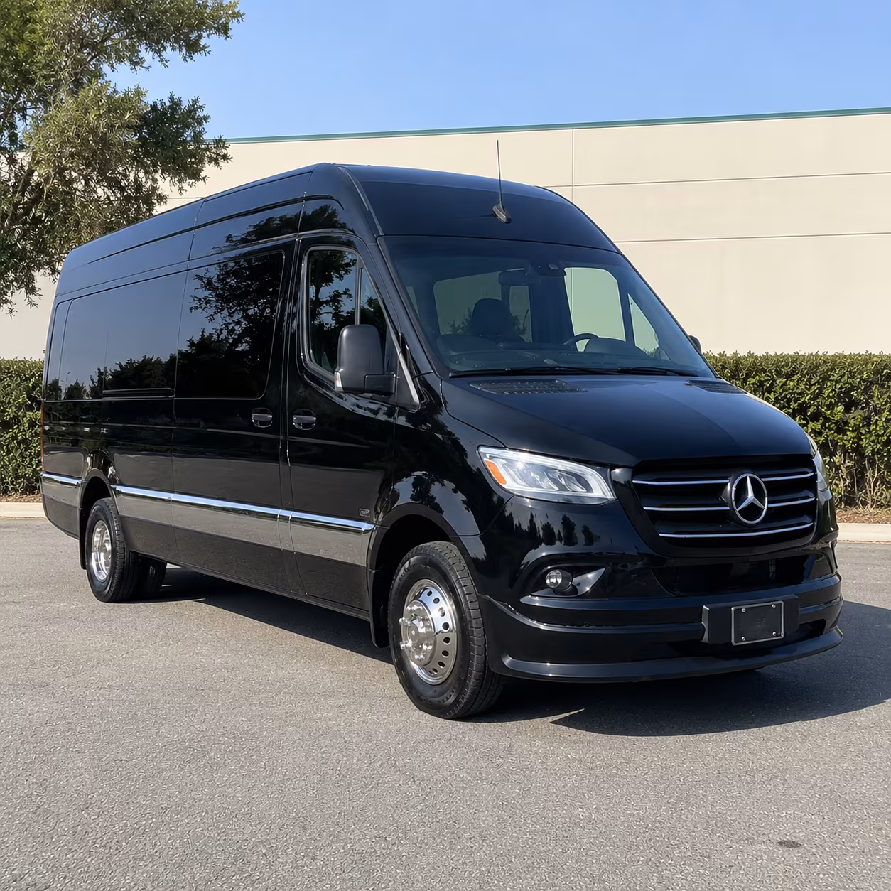 austin sprinter van with driver