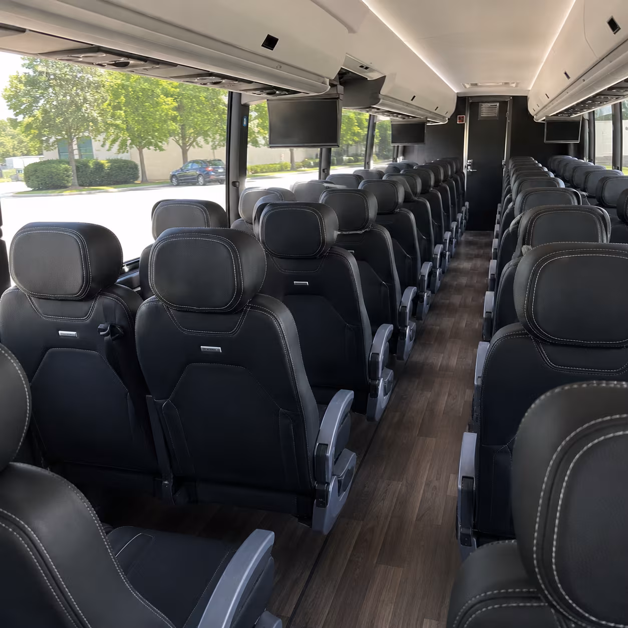 austin to houston long distance charter bus service