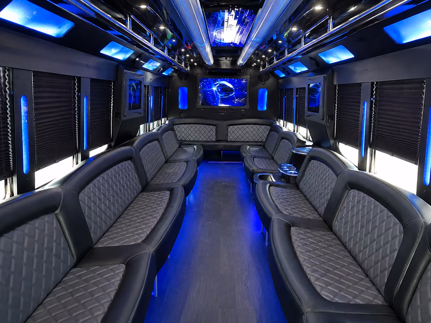 austins sixth street entertainment districts party bus rental