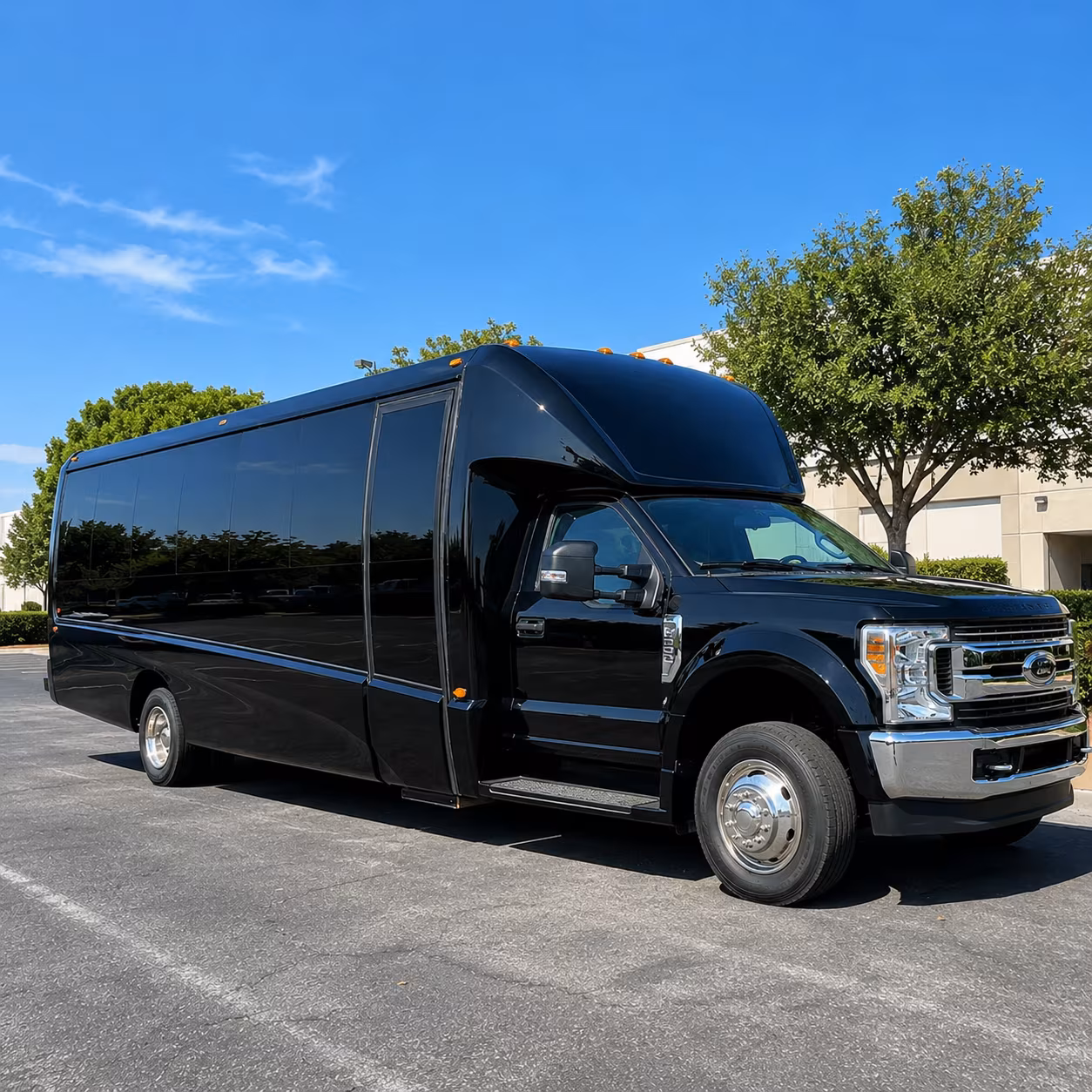 charter buses for hill country wedding weekends along us 290