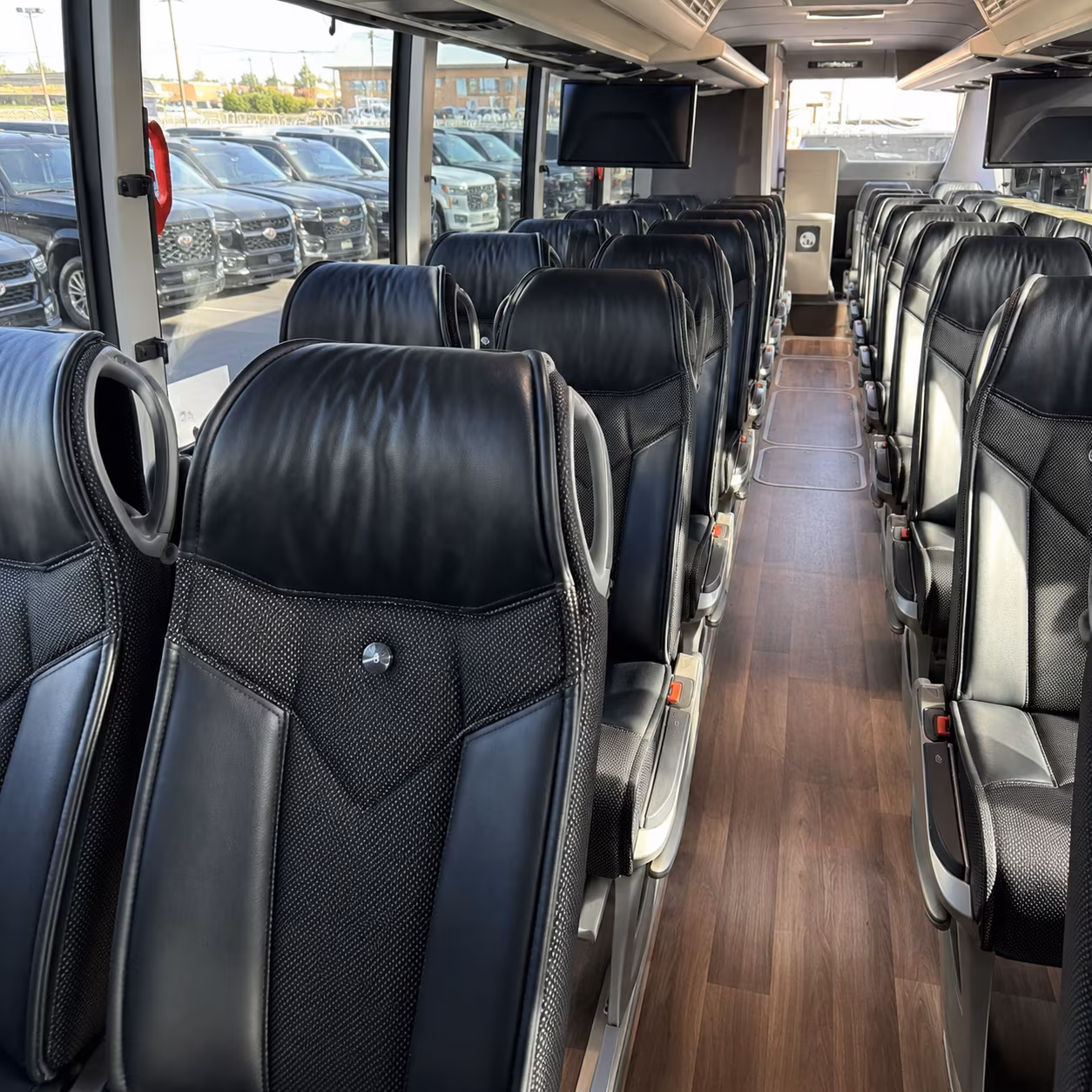 charter buses to moody center shows and arena concert nights