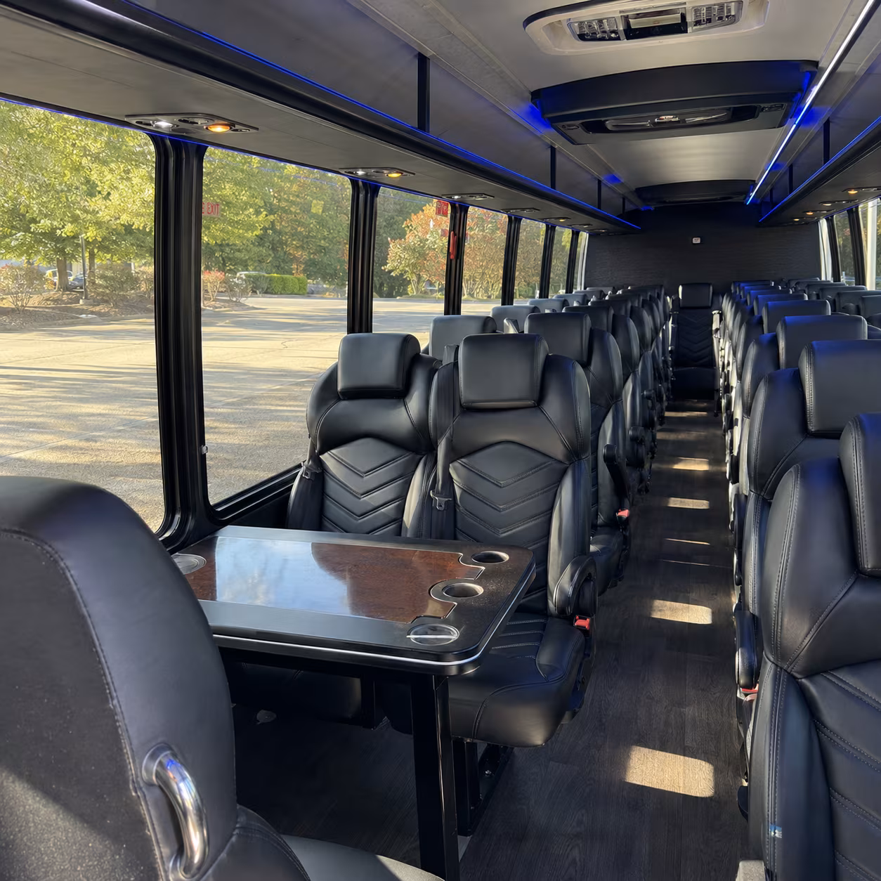 minibus rentals for austin wedding party transportation on the big day