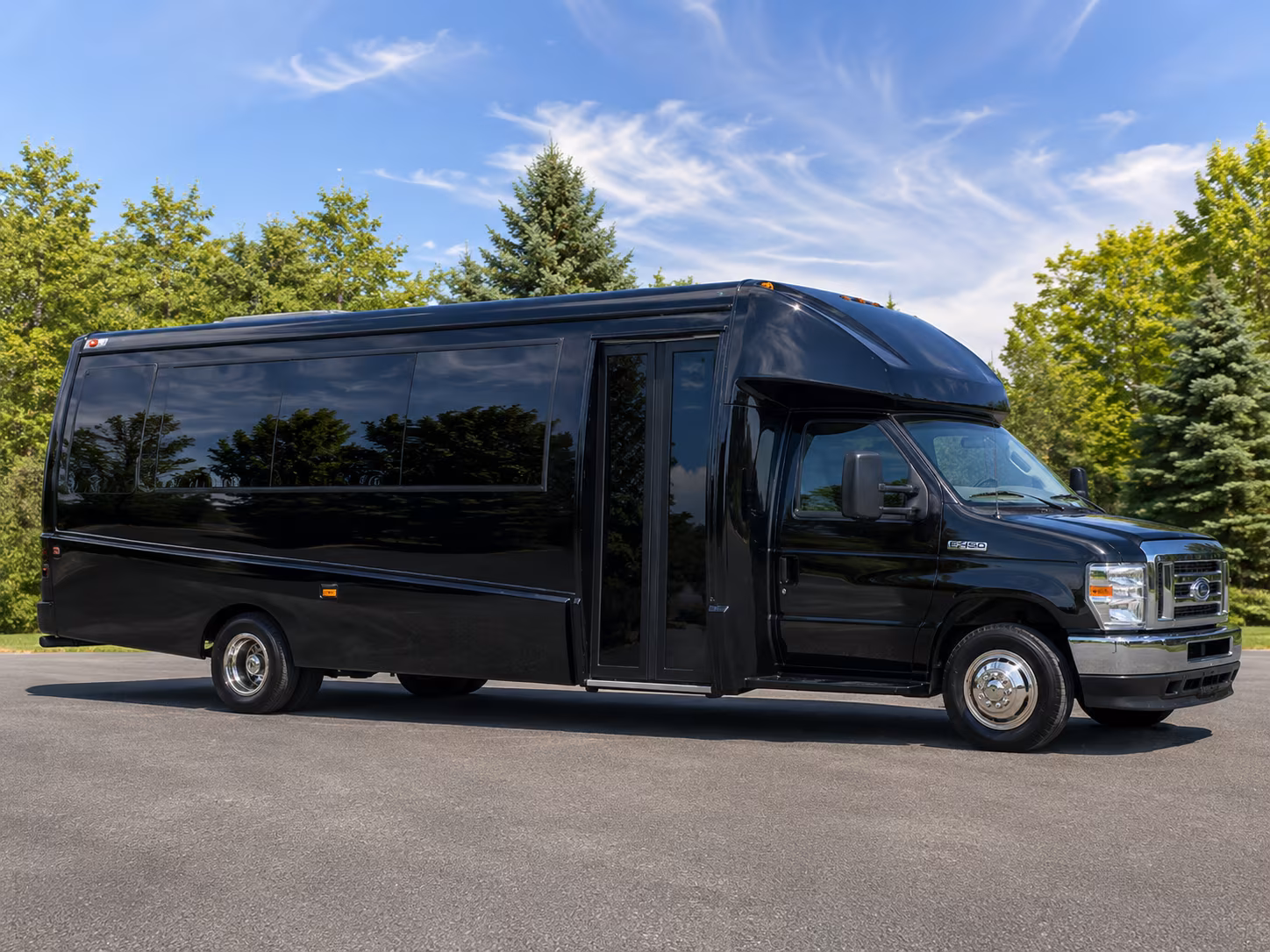 minibuses and charter buses for music festival camping weekends near austin